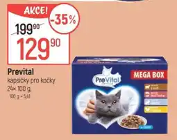 Globus Prevital kapsičky pro kočky 24× 100 g nabídka