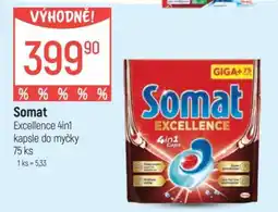 Globus Somat Excellence 4in1 kapsle do myčky 75 ks nabídka