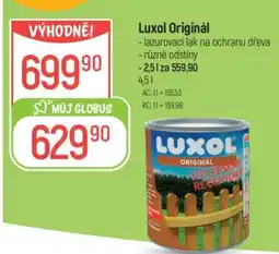 Globus LUXOL ORIGINAL nabídka