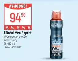 Globus L‘Oréal Men Expert nabídka