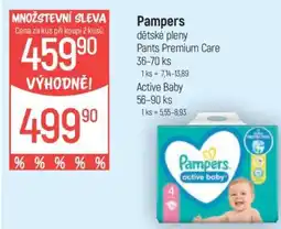 Globus Pampers dětské pleny nabídka