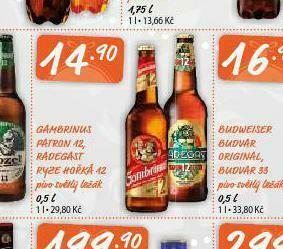 Terno Pivo gambrinus patron 12 nabídka