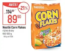 Globus Nestlé Corn flakes nabídka