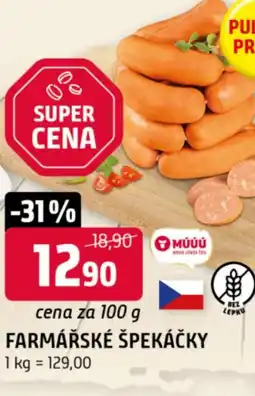 Terno Farmářské špekáčky nabídka