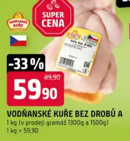 Terno Vodňanské kuře bez drobů A nabídka