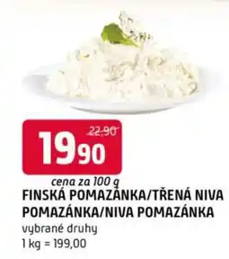 Terno Finská pomazánka/třená niva pomazánka/niva pomazánka nabídka