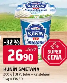 Terno Kunin smetana nabídka