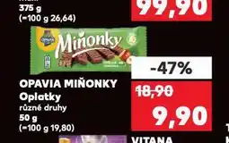 Kaufland Opavia miňonky opaltky nabídka