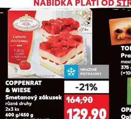 Kaufland Coppenrath & wiese smetanový zákusek nabídka