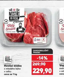 Kaufland Hovězí kližka nabídka