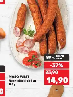 Kaufland Řeznická klobása nabídka