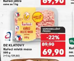 Kaufland Kuřecí mleté maso nabídka