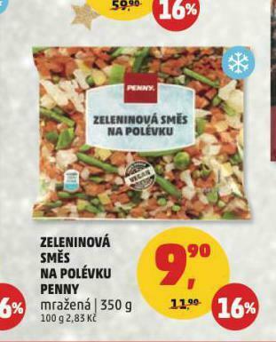 Penny Market Zeleninová směs na polévku penny nabídka