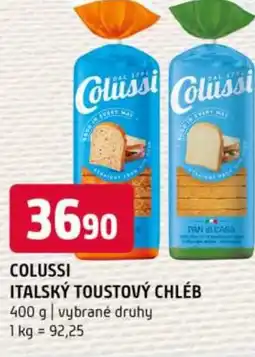 Terno Colussi italský toustový chléb nabídka