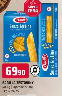 Terno BARILLA TĚSTOVINY nabídka