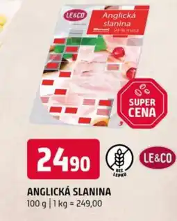 Terno Anglická slanina nabídka