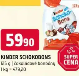 Terno Kinder schokobons nabídka