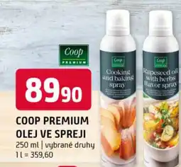 Terno Coop premium olej ve spreji nabídka