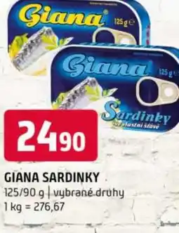 Terno Giana sardinky nabídka
