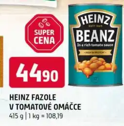 Terno Heinz fazole v tomatové omáčce nabídka