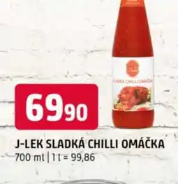 Terno J-lek sladká chilli omáčka nabídka