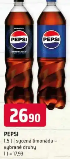 Terno PEPSI nabídka