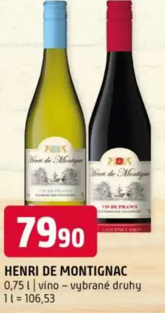Terno Henri de montignac nabídka
