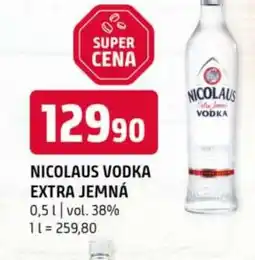 Terno Nicolaus vodka extra jemná nabídka
