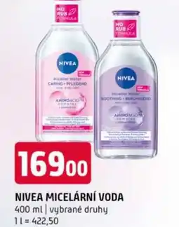Terno Nivea micelární voda nabídka