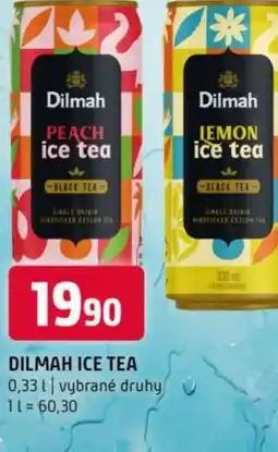 Terno Dilmah ice tea nabídka