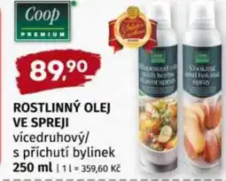 Terno Rostlinný olej ve spreji nabídka