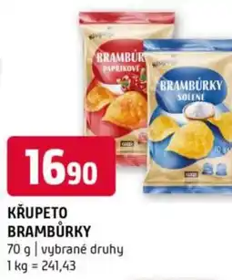 Terno Křupeto brambůrky nabídka