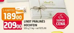 Terno Lindt pralinés hochfein nabídka