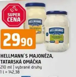 Terno Hellmann's majonéza, tatarská omáčka nabídka
