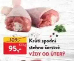 MP Krásno Krůtí spodní stehno čerstvé nabídka