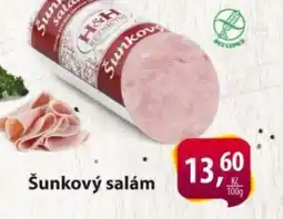 Řeznictví H&H Šunkový salám nabídka