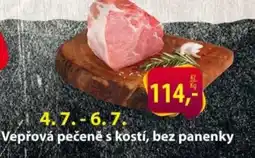 Řeznictví H&H Vepřová pečeně s kostí, bez panenky nabídka