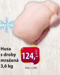 Řeznictví H&H Husa s droby mražená nabídka