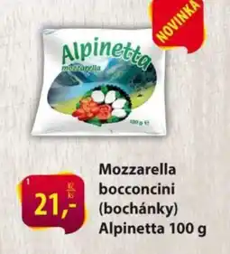 Řeznictví H&H Mozzarella bocconcini (bochánky) Alpinetta nabídka