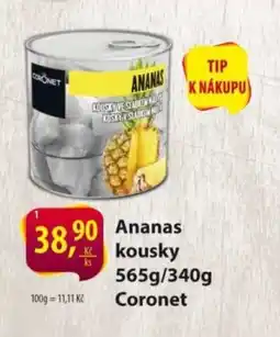Řeznictví H&H Ananas kousky Coronet nabídka