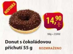 Řeznictví H&H Donut s čokoládovou příchutí nabídka