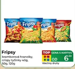 Tamda Foods Fripsy bramborové hranolky, crispy tyčinky nabídka