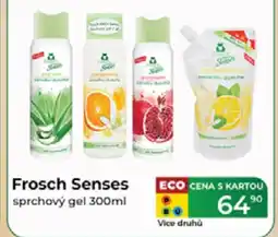 Tamda Foods Frosch Senses sprchový gel nabídka