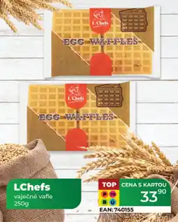 Tamda Foods LChefs vaječné vafle nabídka