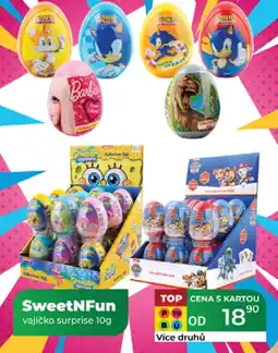 Tamda Foods SweetNFun vajíčko surprise nabídka