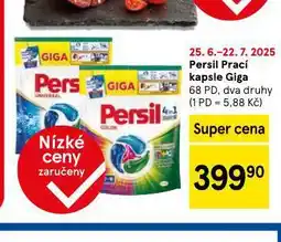 Tesco Persil prací kapsle nabídka
