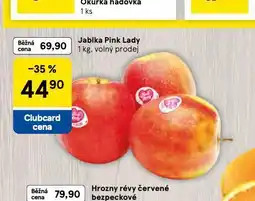 Tesco Jablka pink lady nabídka