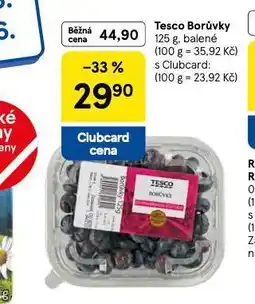 Tesco Borůvky nabídka