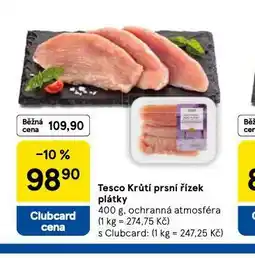 Tesco Krůtí prsní řízek nabídka