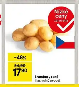 Tesco Brambory rané nabídka